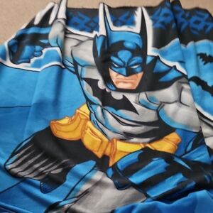 DC Comics Batman Kids Throw Blanket - Blue and Black